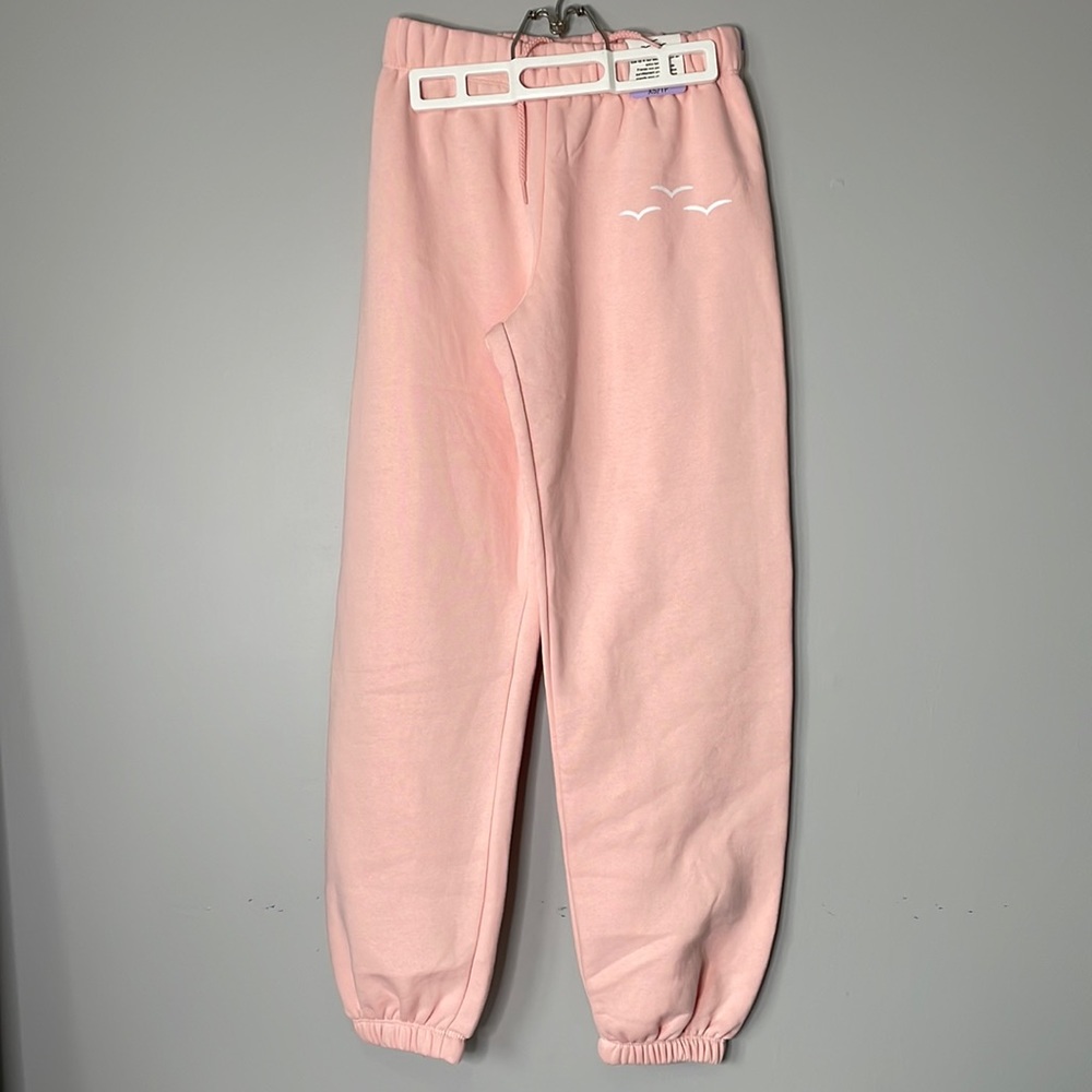 Lazy Pants Nova Premium Fleece Relaxed Sweatpants In Pink